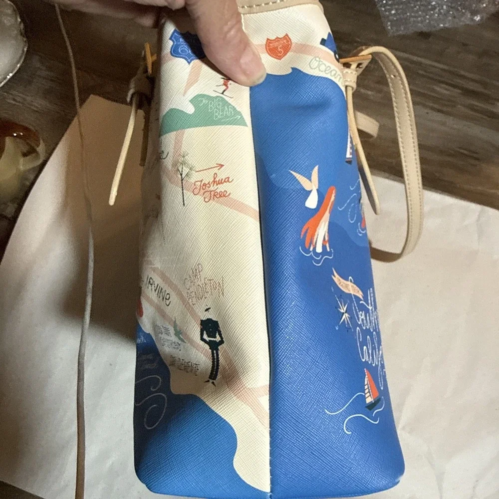 Spartina 449 small tote / Purse /  California Design NWT